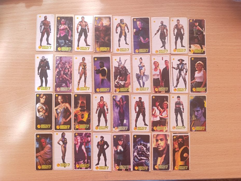 Полная коллекция наклеек МК7