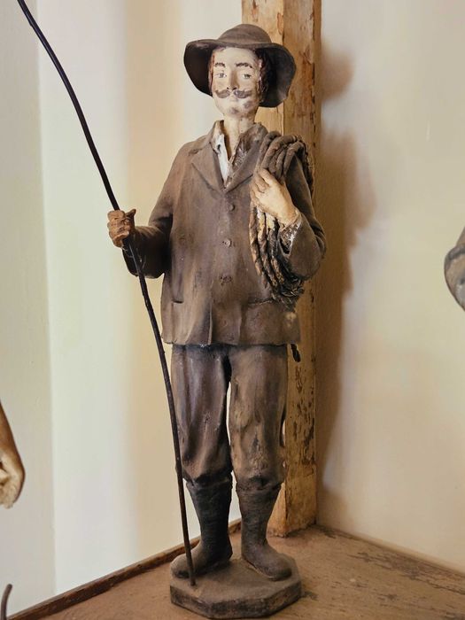 Estatueta de barro – limpa a chaminé