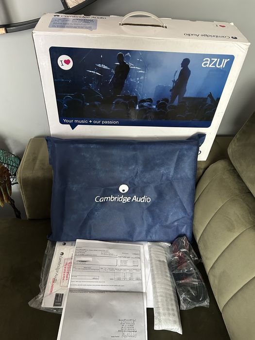 Unikatowy Komplet CD Cambrige Azur 550C-S/Faktura/Karton/50h odtworzeń