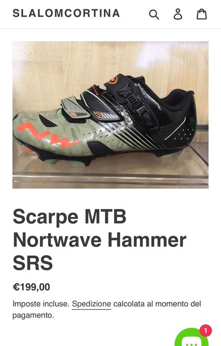 Sapatos btt Northwave encaixe 43