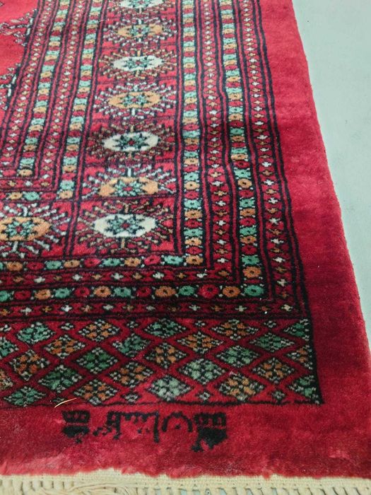 Ręcznie tkany dywan wełniany Pakistan 170x260 Vintage