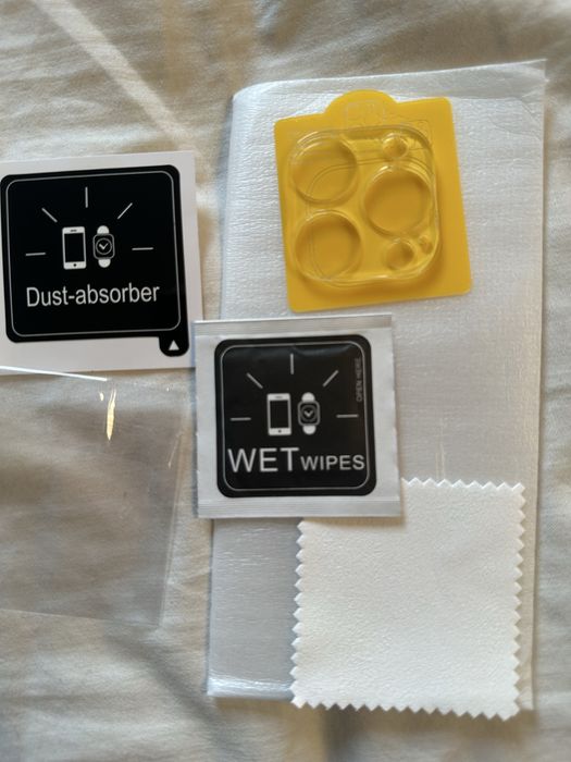 Proteção de câmera vidro temperado iPhone 16 Pro/Max