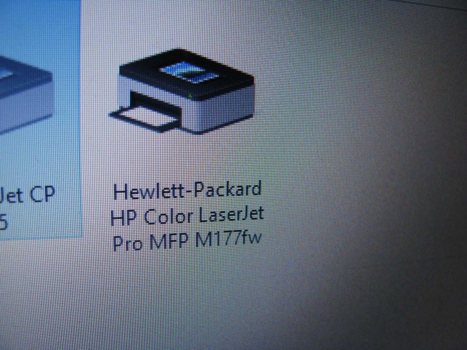 БФП лазерне HP Laserjet Pro MFP M177fw з Європи