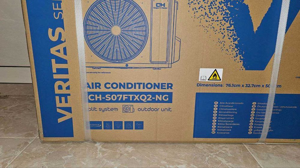 Кондиціонер Cooper & Hunter CH-S09FTXQ2-NG Veritas Wi-Fi Купер Хантер