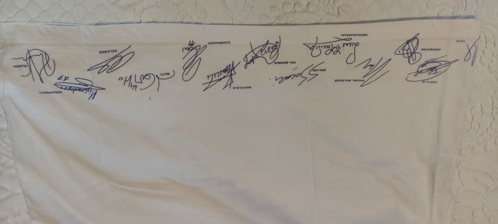 Camisola Real Madrid (coleção/assinaturas/emblemática)