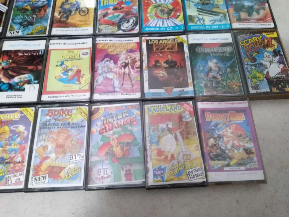 Jogos antigos para Spectrum Lote 1.