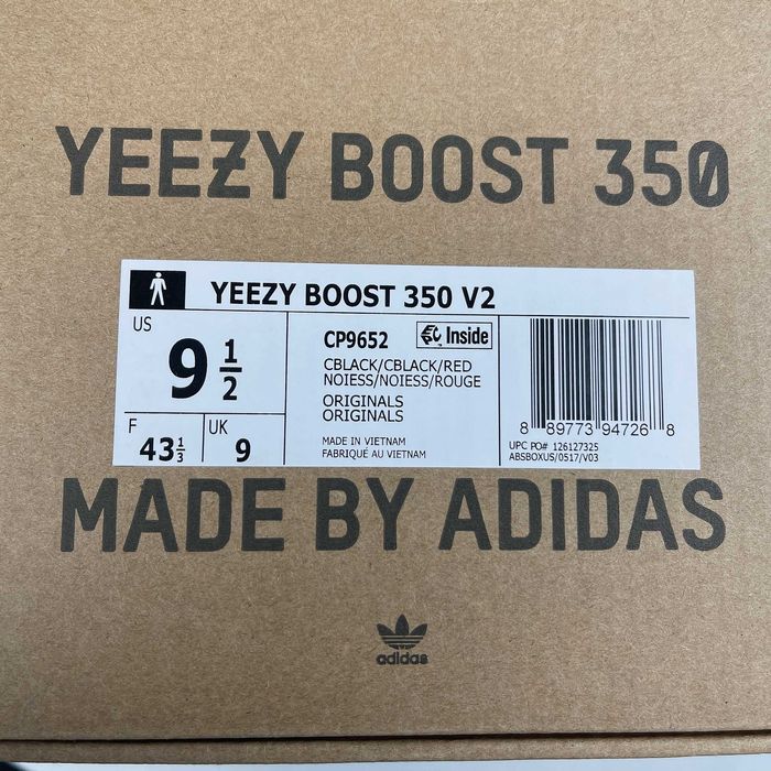 buty Yeezy 350 V2 Core Black Red (36-48)