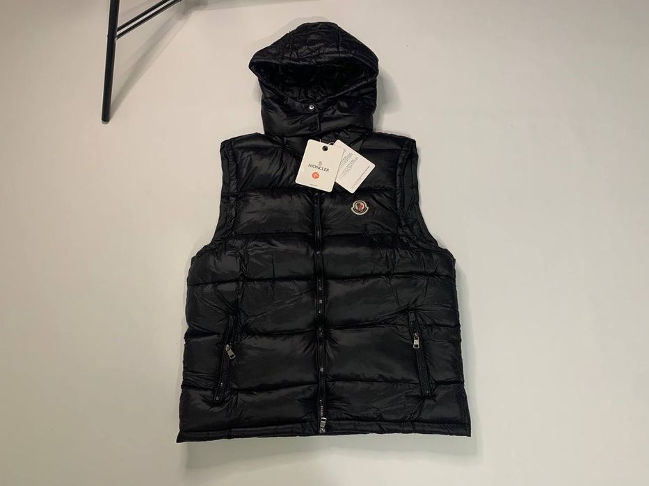 Жилетка Moncler Black/жилетка монклер/монк