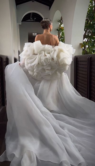 Wedding train, cauda de casamento