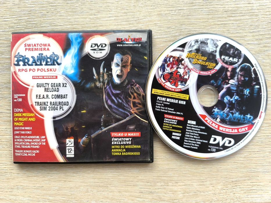 Frater (Polskie Diablo) + Guilty Gear X2 + Trainz Railroad Simulator 2004 [PC] (PL)