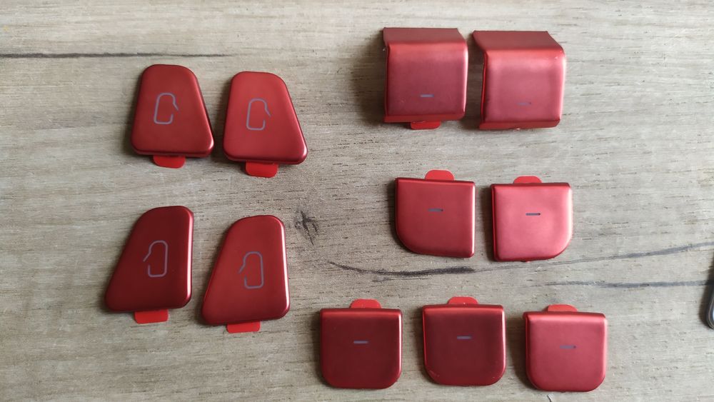 Накладки на кнопки Тесла модель 3 модель Y