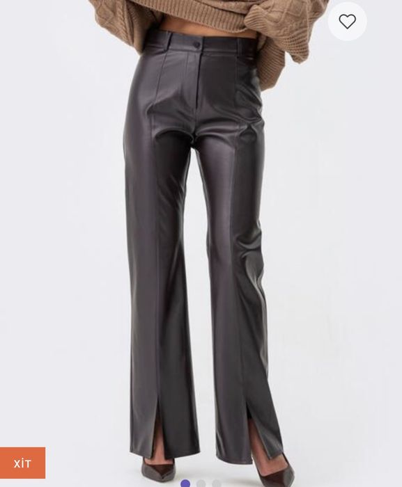 Штани Зара М шоколадні