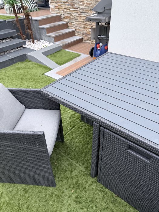 Mesa de jardim para 8 pessoas