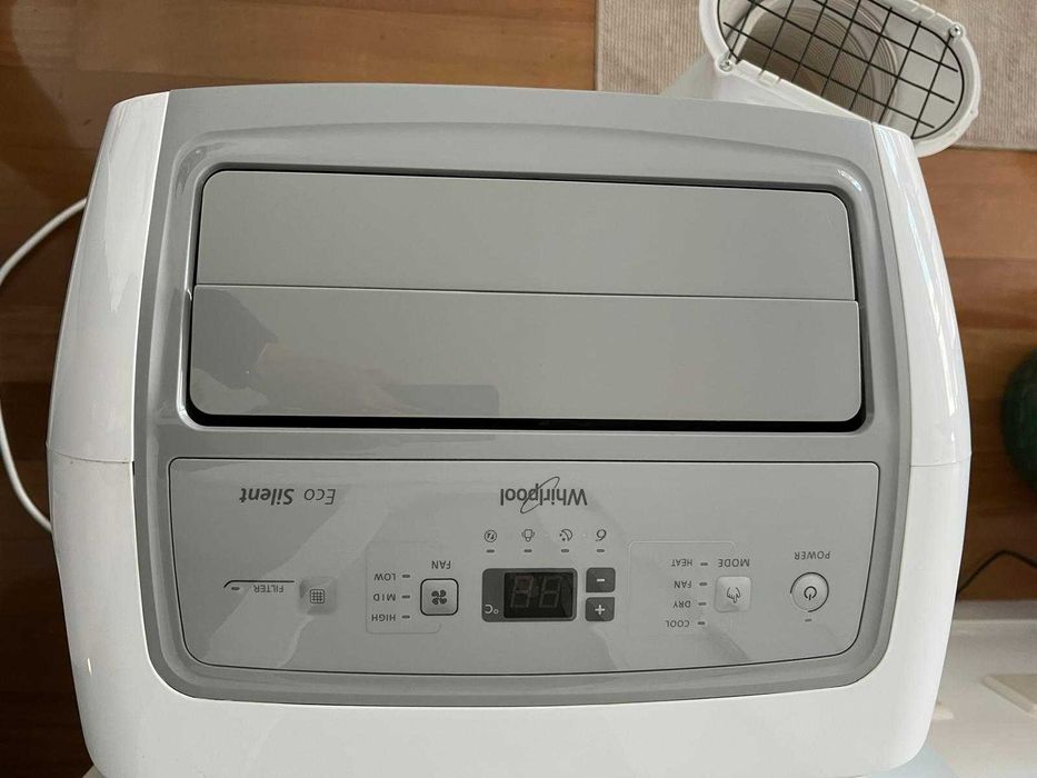 Ar condicionado portátil Whirlpool PACW212HP Eco Silent A+ – frio/quente
