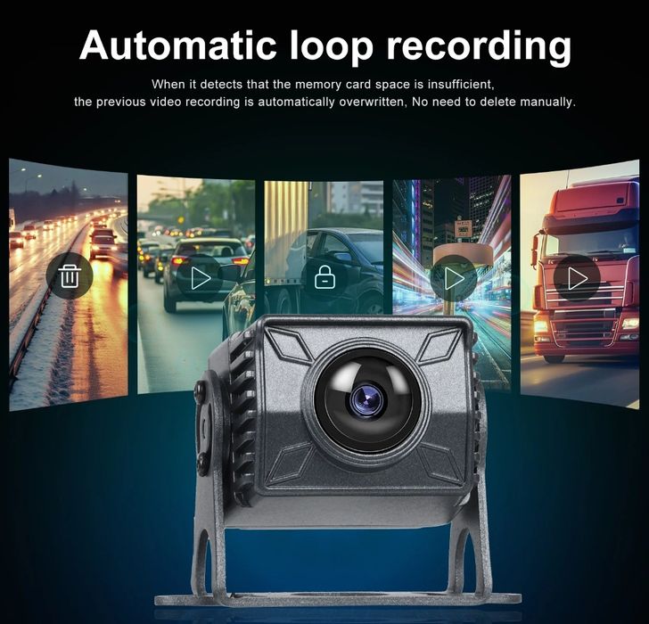 Kit 4 Câmaras e Monitor 10" WiFi Carplay Android Auto GPS 2/32GB