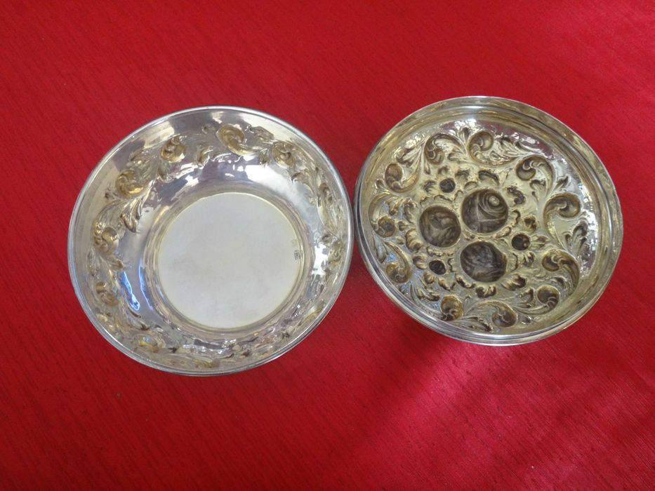 Srebrne puzderko - szkatułka