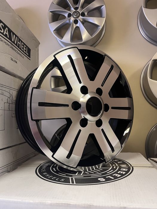 Jantes 16” 6x130 Novas Reforçadas compativeis  Mercedes Sprinter