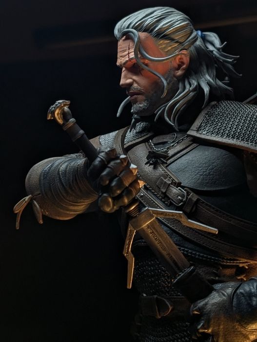 Figurka Geralt z Rivii - Wiedźmin (The Witcher)