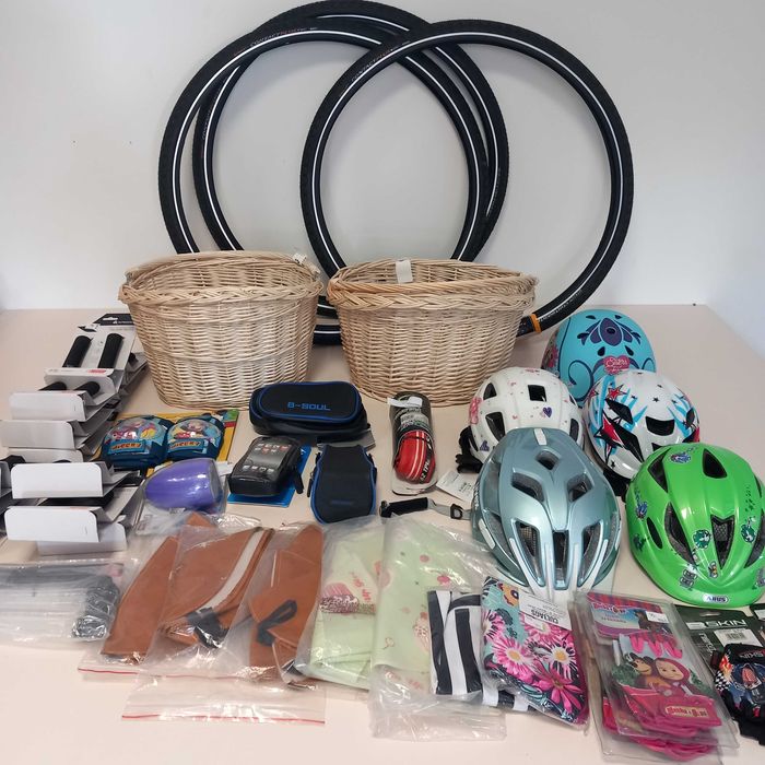 Zestaw 39 NOWYCH akcesoriów akcesoria rower rowerowe rowerowych pak2