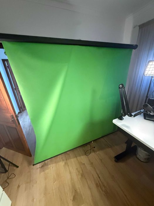 Elgato Tela Verde Green Screen Dobrável de Prender ao Teto