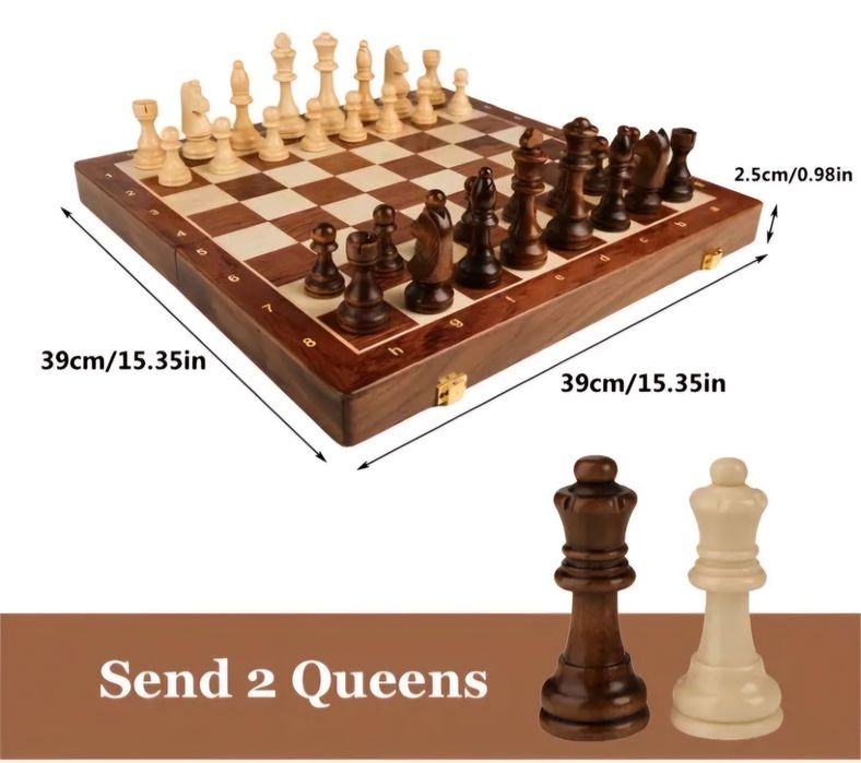 Шахмати дерев'яні, нові