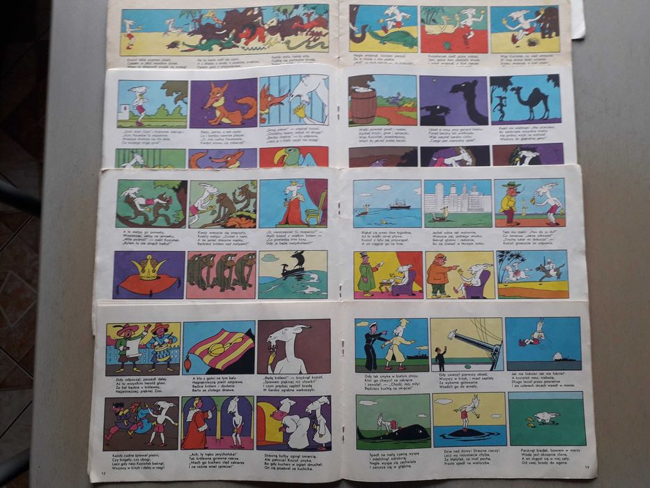 Komiksy Koziołek Matołek 6 sztuk Z LAT 1977-87