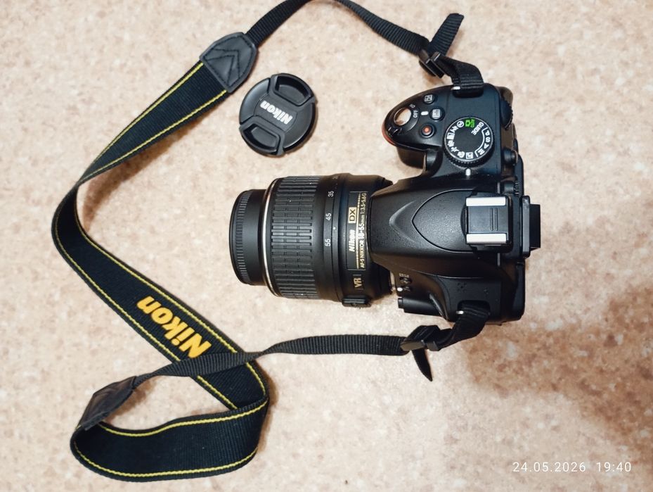 Nikon D3200 + об'єктив 18-55 VR + спалах YN565EX + сумка