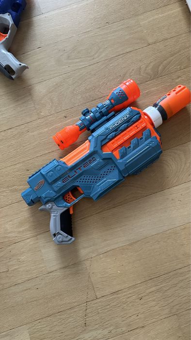 NERF Бластер shadow ghost phoenix elite 2.0
