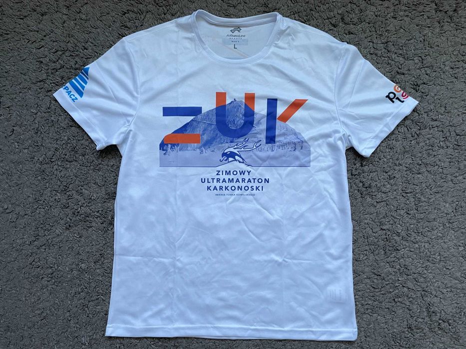 Koszulka do biegania - Zimowy Ultramaraton Karkonoski 2025 rozm. L