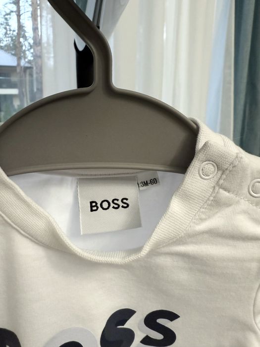 Бавовняний костюм для немовлят BOSS