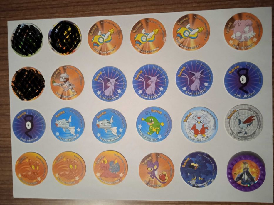 Pokémon Tazos Vários 2