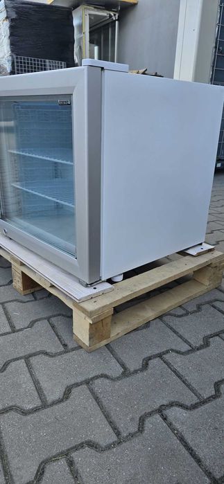 Zamrażarka, witryna szafa mroźnicza Tefcold mała nablatowa przeszklona UF50G