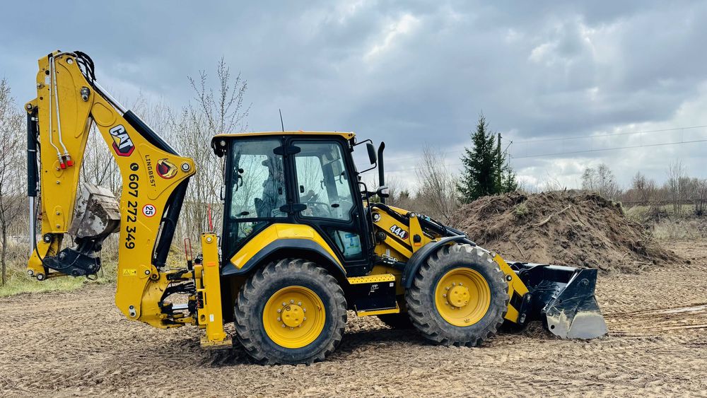 Usługi Koparko-ładowarką Prace ziemne Białystok Okolice Szybki termin!
