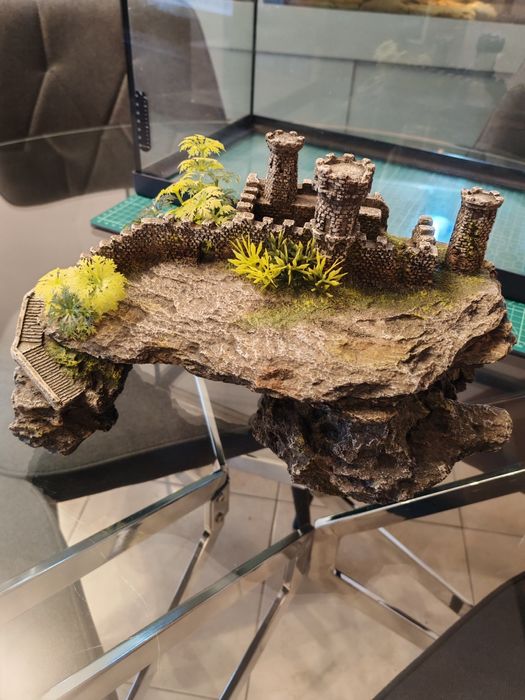 Ilha decorativa para aquário