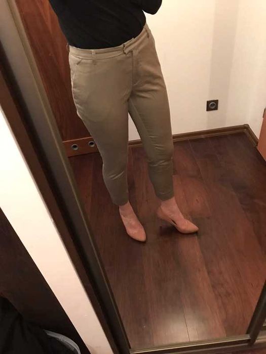 Spodnie eleganckie h&m rozmiar 36