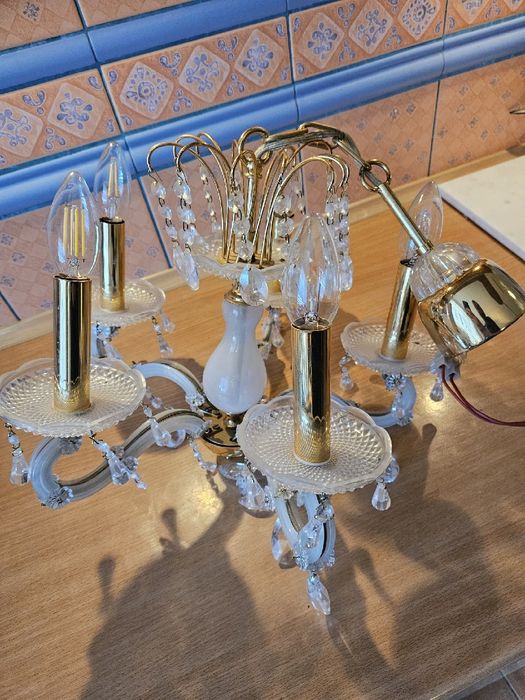 Żyrandol kryształowy
