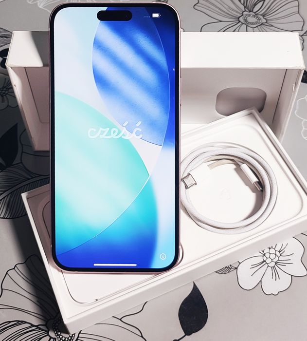 iPhone 15 plus 256 GB różowy - stan idealny