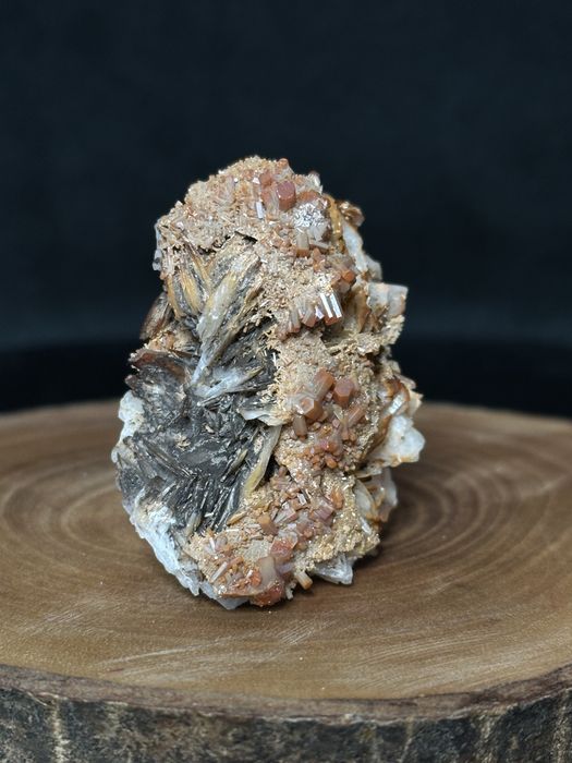 Wanadynit, baryt - Maroko