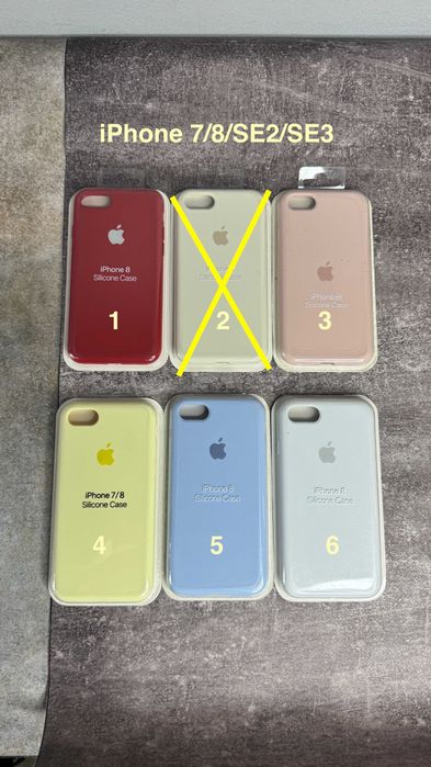 Full Чехол Silicone Case iPhone 6s 7+ 8 Plus Чохол Айфон