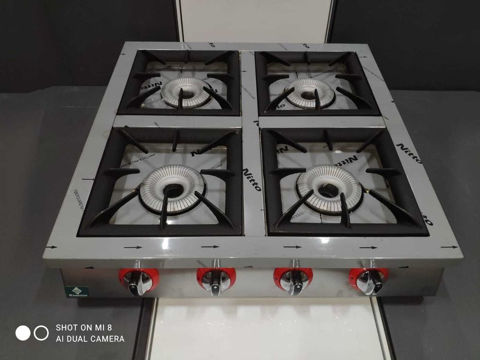 Fogão de 4 Queimadores Industrial  NOVO