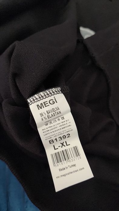 Bluza czarna 3/4rękaw megi nowa