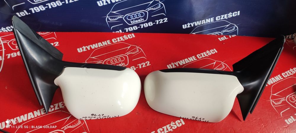 Lusterko Lusterka 5 Pinów Przód LY9G Audi A4 B5 Lift Blask Gołdap