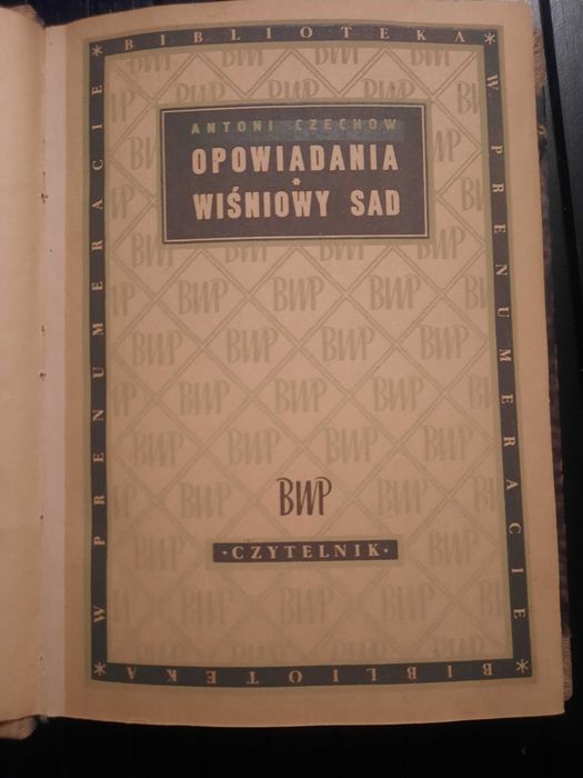 Wiśniowy sad/opowiadania - Antoni Czechow