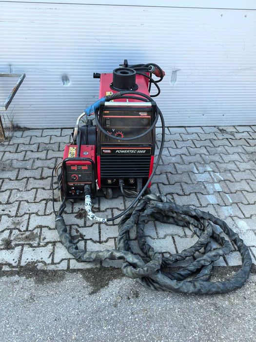 Spawarka Lincoln Electric Powertec 500S + podajnik LF24M PRO