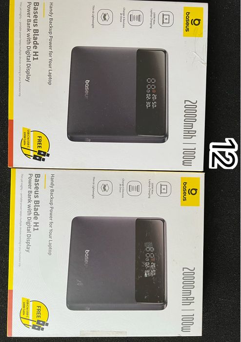 Power Bank Baseus / Joyroom 15 000–30 000 mAh + UGREEN Docking Station