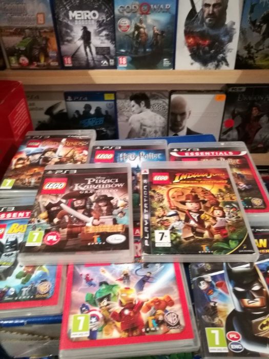 Lego Indiana Jones 2 Move Hobbit Avengers Jurassic world ps3 xbox 360