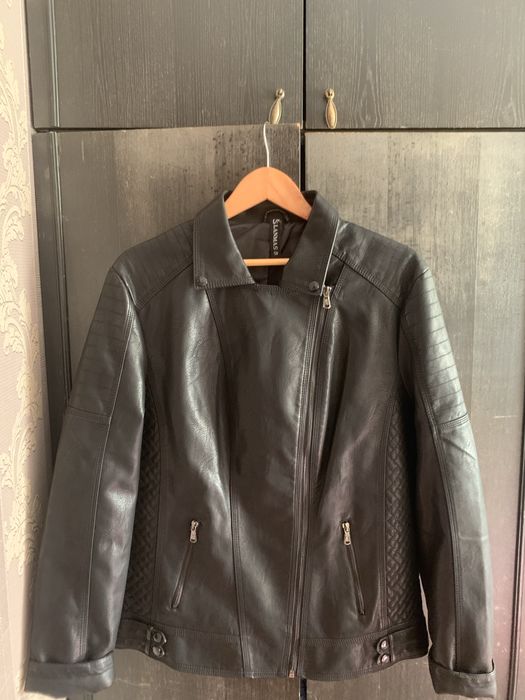 Косуха черная кож.зам