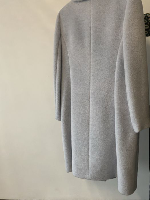 Plaszcz alpaka i welna dziewicza