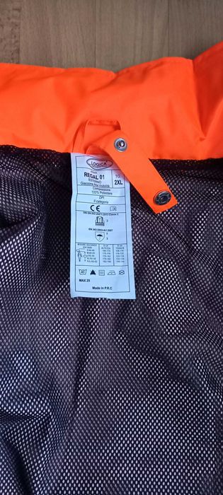 Kurtka męska robocza odblaskowa zimowa 3w1  roz.xxl Scotchlite Logica