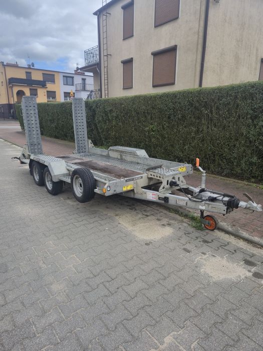 Laweta do przewozu minikoparek Brian James Trailers 3500 DMC